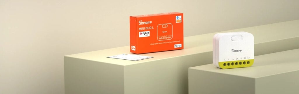 smartdeal bg sonoff mini duo l 2 gang zigbee smart switch mini zb2gs 2