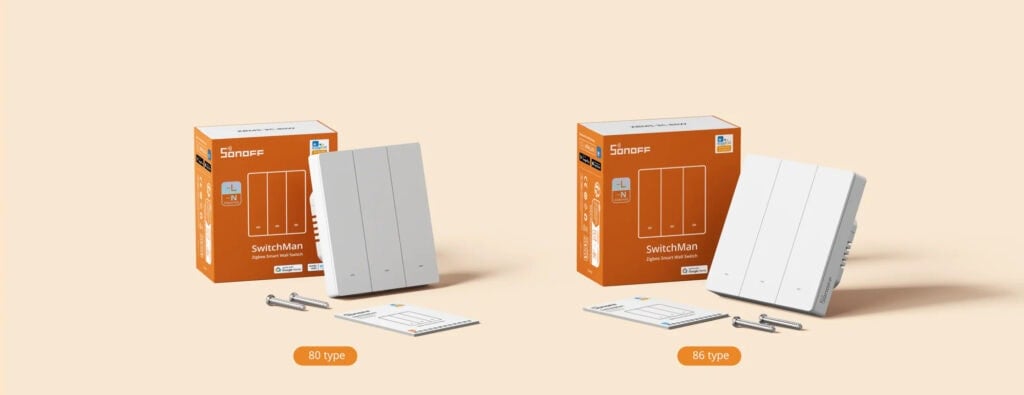 smartdeal bg sonoff switchman zigbee smart wall switch zbm5 86 type 13